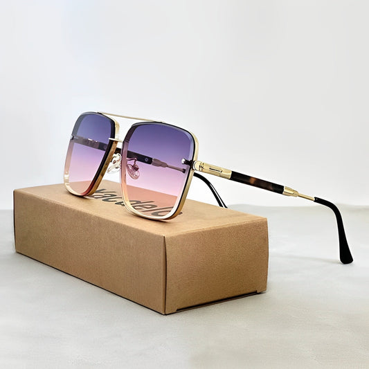 Raven – Retro Aviator Zonnebril
